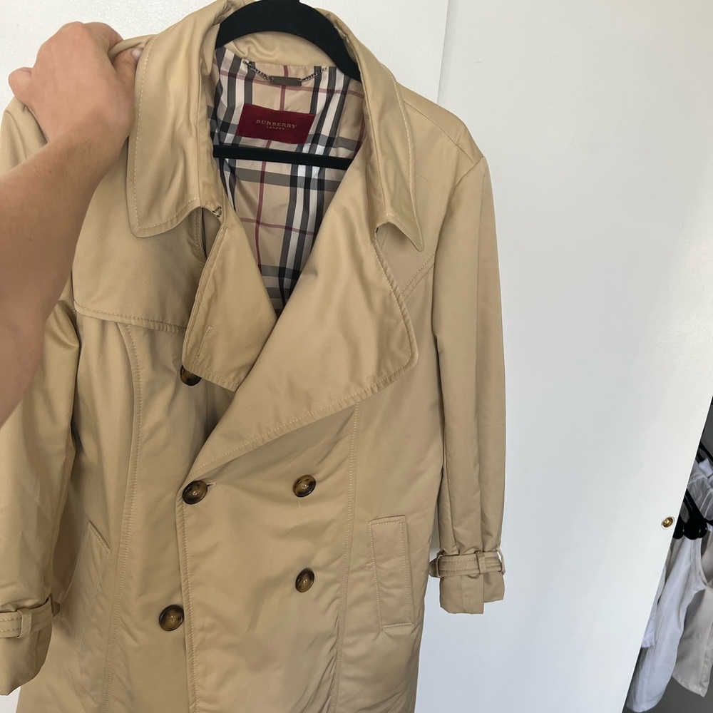 Burberry trench coat!
